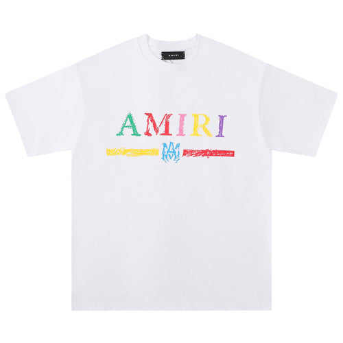 AMIRI CRAYON SKETCH MA BAR TEE