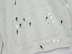 Amiri Paint Splatter Hoodie Grey