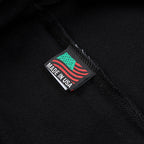 DENIM TEARS Spring Gardens Zip Hoodie Black