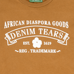 Denim Tears ADG T-Shirts Yellow