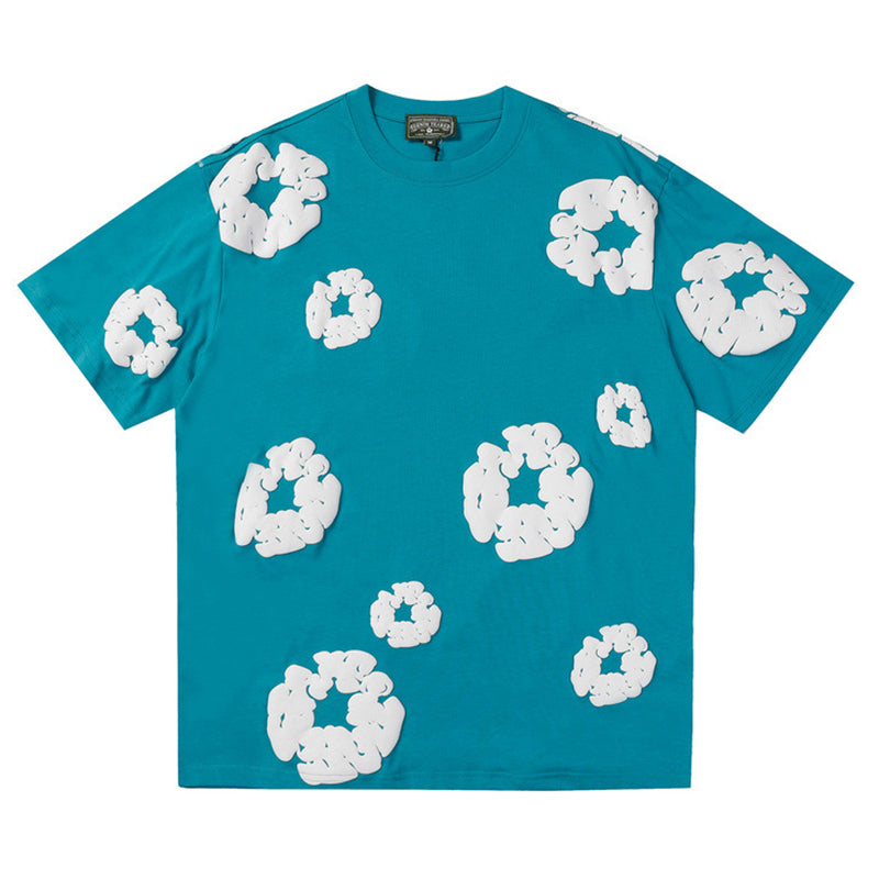 Denim Tears Men's Lake Blue T-shirt