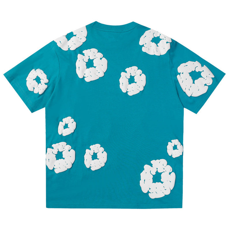 Denim Tears Men's Lake Blue T-shirt