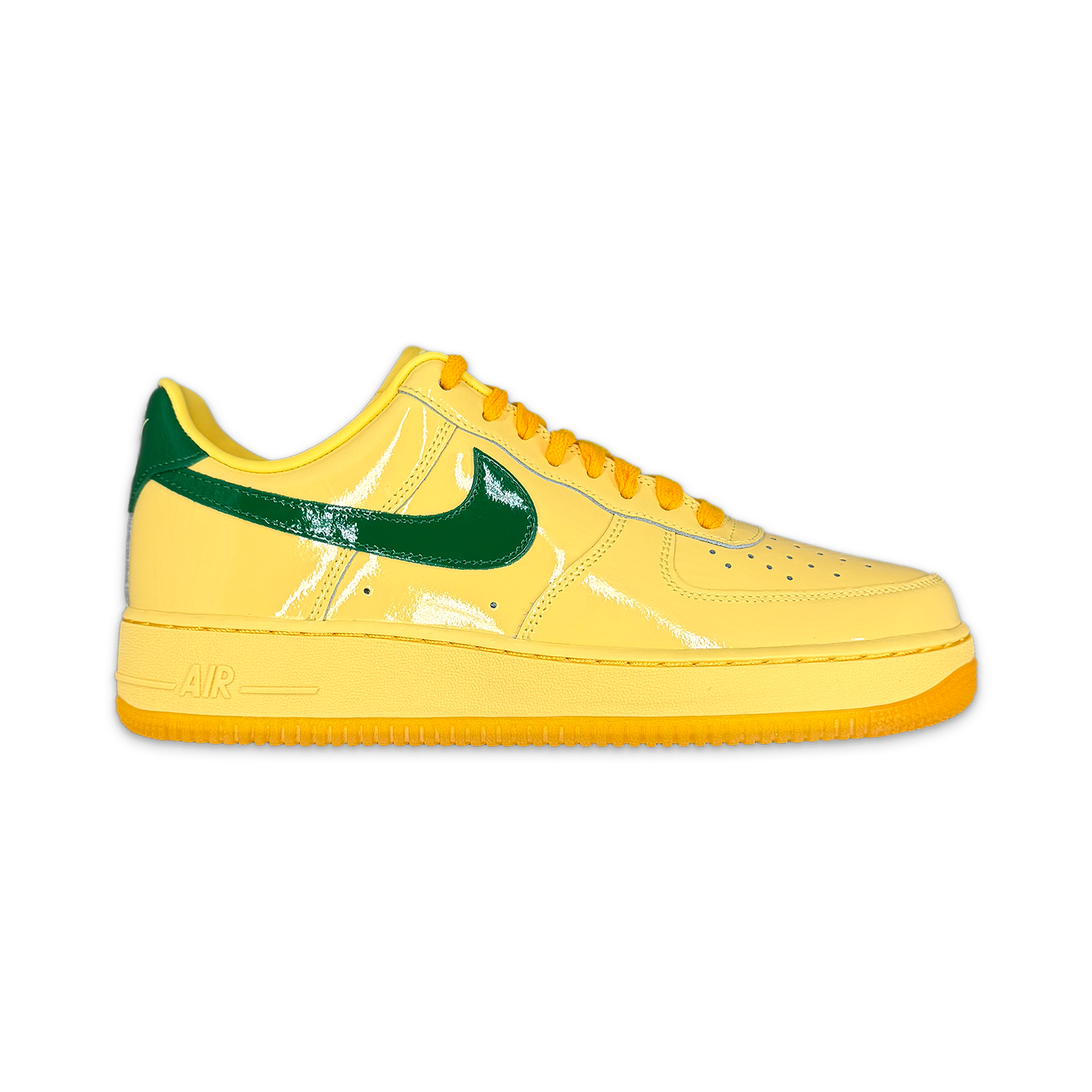 Air Force 1 Low “Patent Leather Topaz Gold Pine Green"