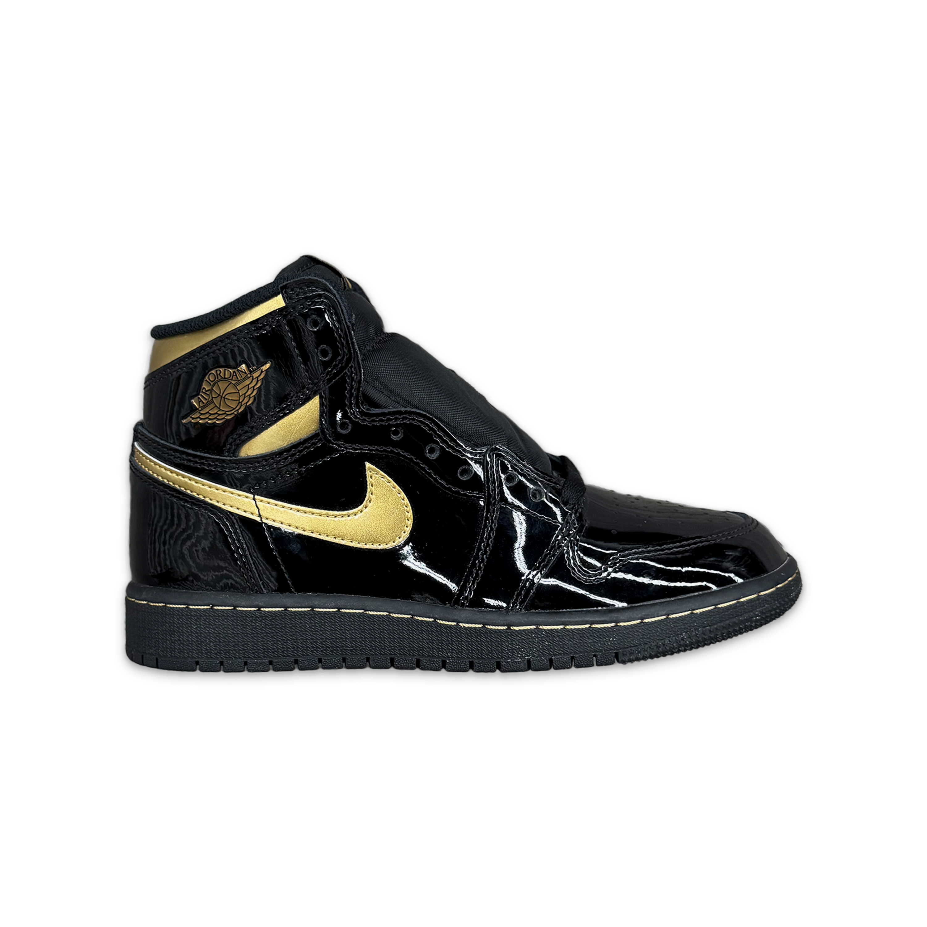 Air Jordan 1 Retro High “Black Metallic Gold 2020” (GS)
