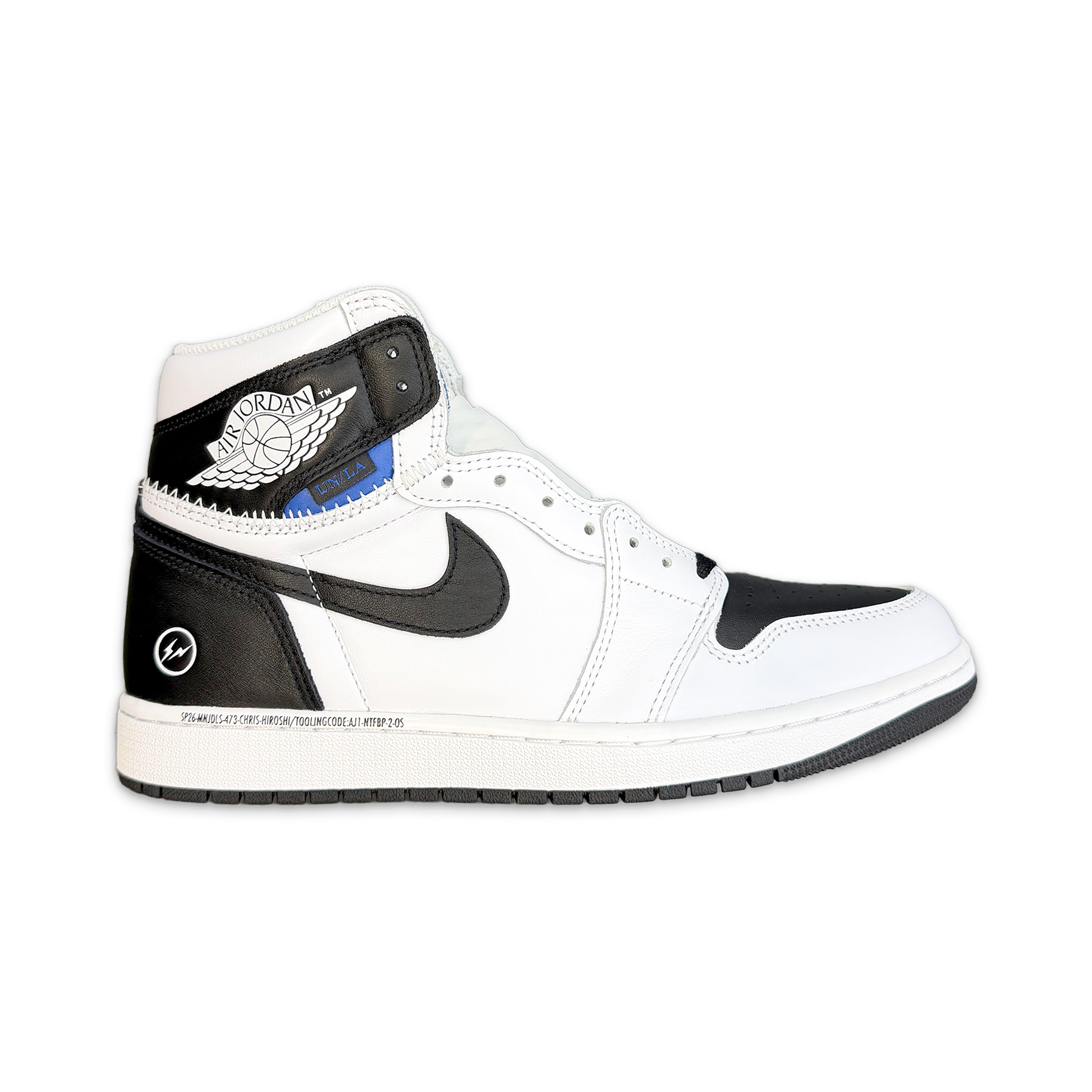 Air Jordan 1 Retro High OG "Fragment x Union LA White Black"