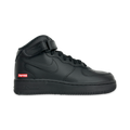Supreme Air Force 1 Mid “Black"