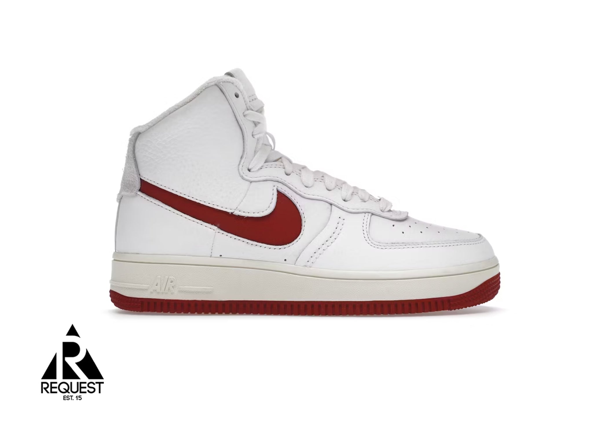 Air Force 1 High Sculpt "Summit White Gym Red" (W)